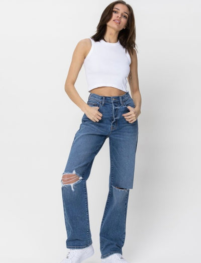 Hayden Super High Rise Dad Jean