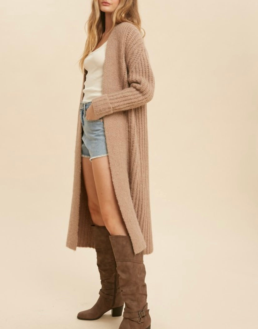 Fireside Knit Duster