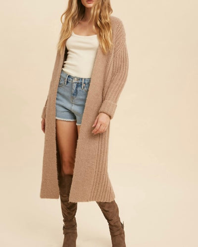 Fireside Knit Duster