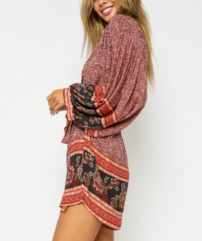 Havana Long Sleeve Romper
