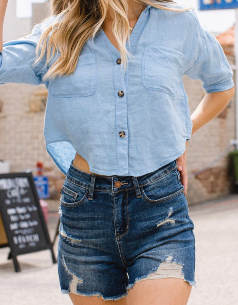Dani Distressed Shorts