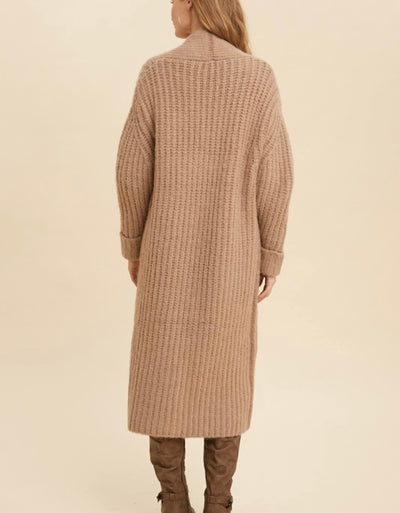 Fireside Knit Duster