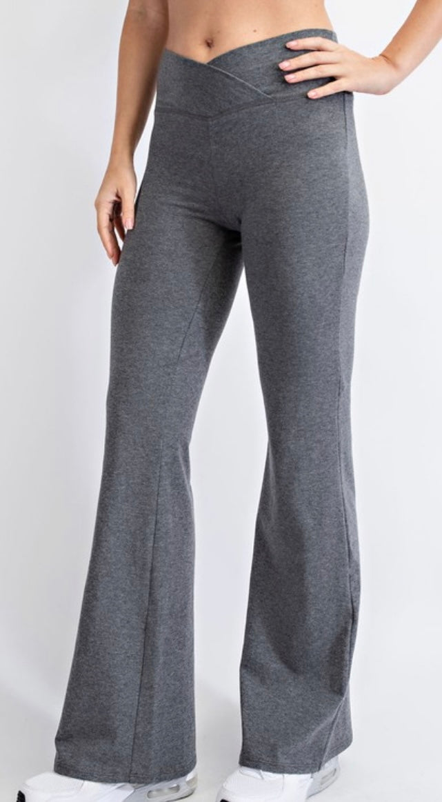 Cross Front Yoga Pants