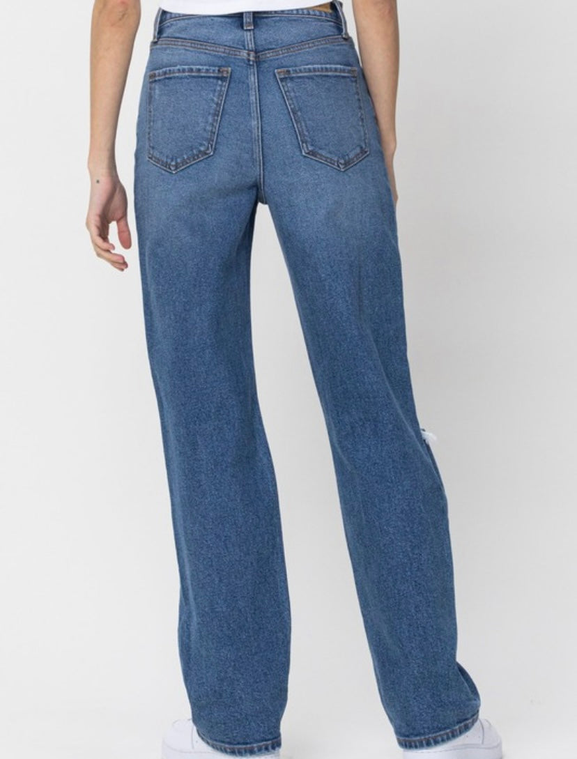 Hayden Super High Rise Dad Jean