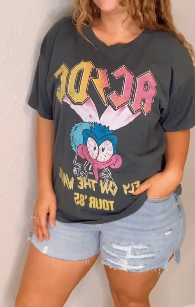 AC/DC FLY ON THE WALL TEE